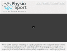 Tablet Screenshot of physiosport.pl